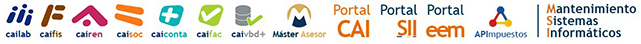 Software para asesores por CAI Sistemas Informticos, SL:- logotipos